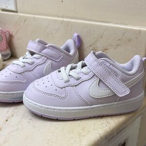 Kids Nike Lavender Sneakers